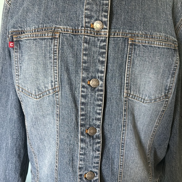Chicos Jean jacket, long sleeve - Picture 6 of 6
